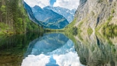 Obersee im Nationalpark Berchtesgaden in Bayern