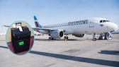 Koffer verloren, Eurowings-Flugzeug