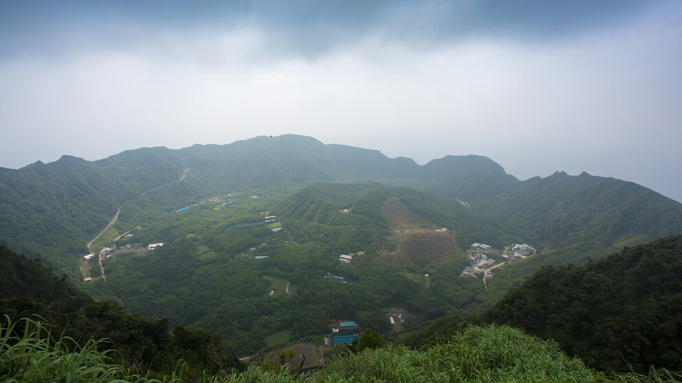 Vulkaninsel Aogashima