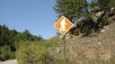 Warnschild zu Bigfoot