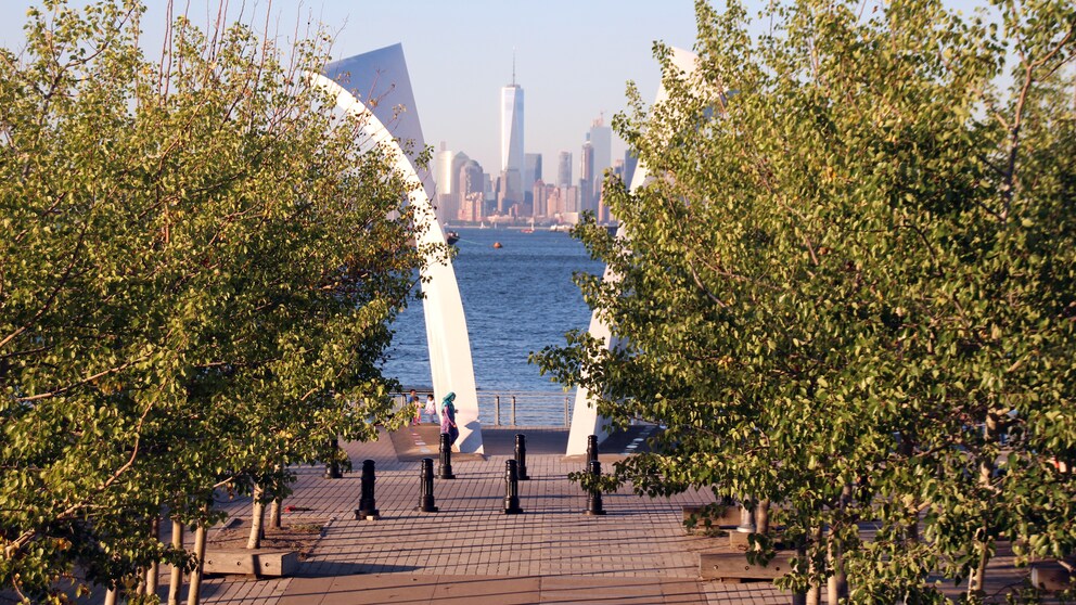 Staten Island - Blick nach Manhattan