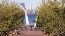 Staten Island - Blick nach Manhattan