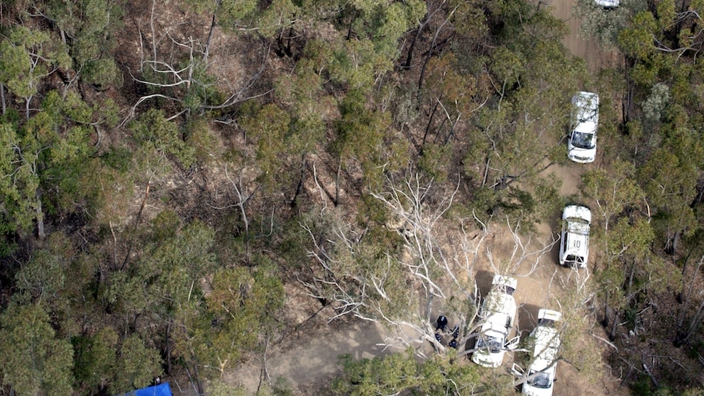 Crime Scene im Belanglo State Forest