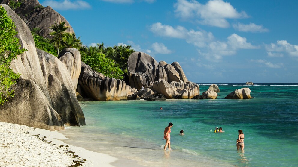 Anse Source d'Argent auf La Digue, Seychellen