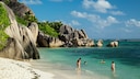 Anse Source d'Argent auf La Digue, Seychellen