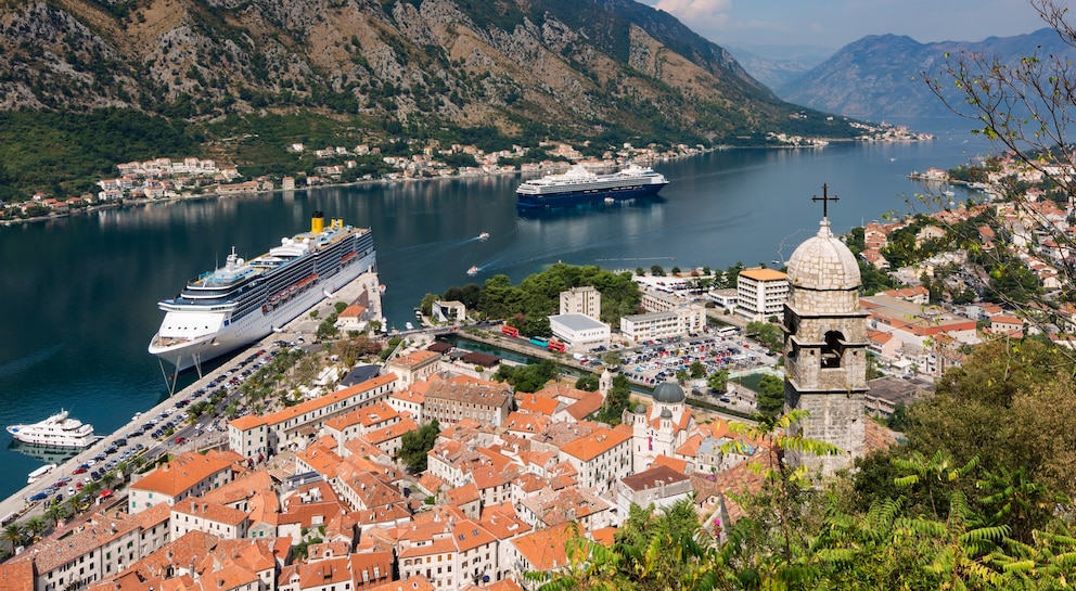 Viele Touristen wollen die Innenstadt von Kotor aus dem 14. Jahrhundert besichtigen – und gefährden damit sogar den Status der Stadt als Welterbestätte