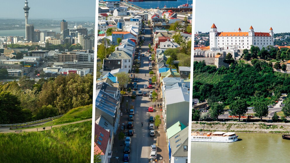 Raykjavik, Auckland und Bratislava im Green City Index