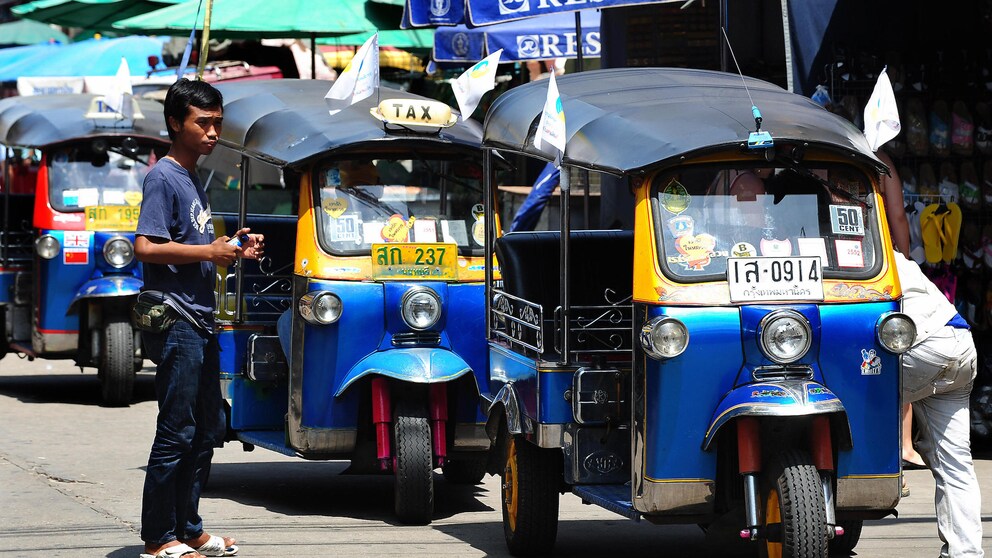 Tuku-Tuks in Bangkok