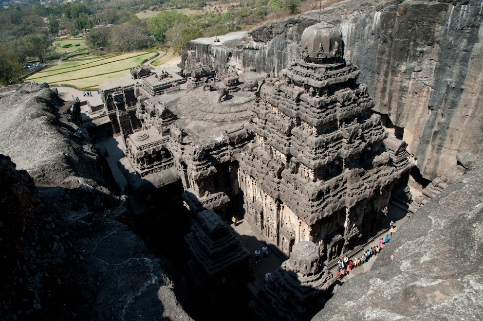 Kailasa-Tempel in Indien