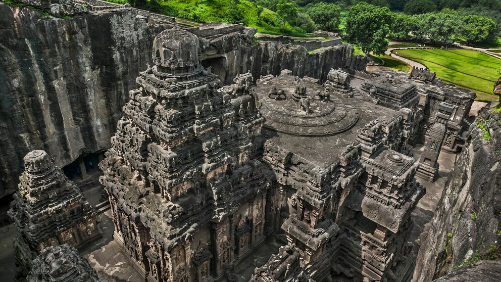 Kailasa Tempel in Indien