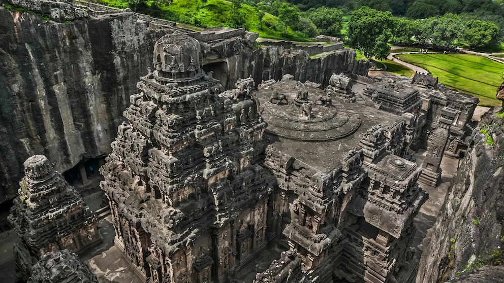 Kailasa Tempel in Indien