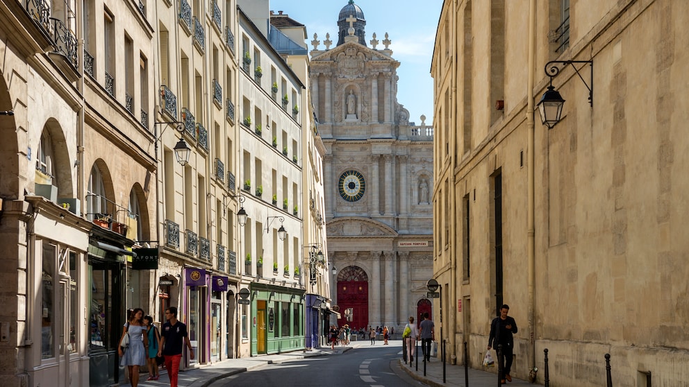 Saint-Paul-Kirche in Marais, Paris