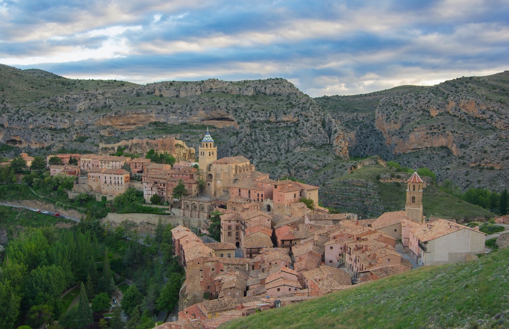 Albarracín in Aragon in Spanien