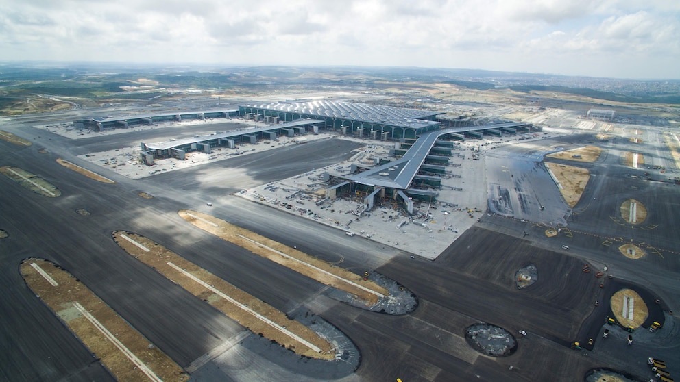 Der Flughafen Istanbul soll in den nächsten zehn Jahren der größte Flughafen der Welt werden