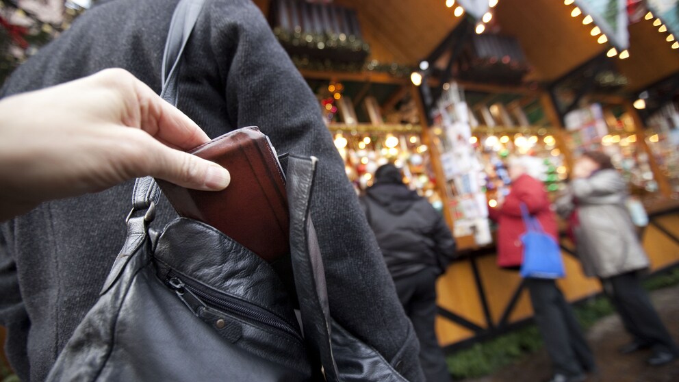 Taschendiebstahl Weihnachtsmärkte