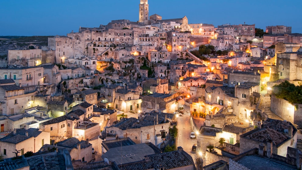 Das italienische Bergdorf Matera ist 2019 Europäische Kulturhauptstadt.
