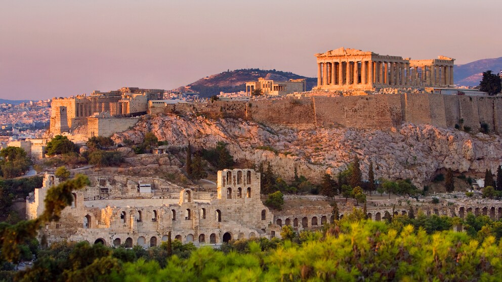 Die Akropolis von Athen