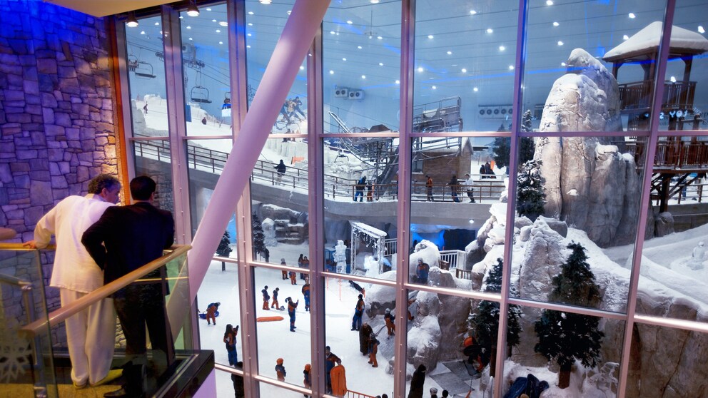 Ski Dubai at the Mail of Emirates Dubai United Arab Emirates