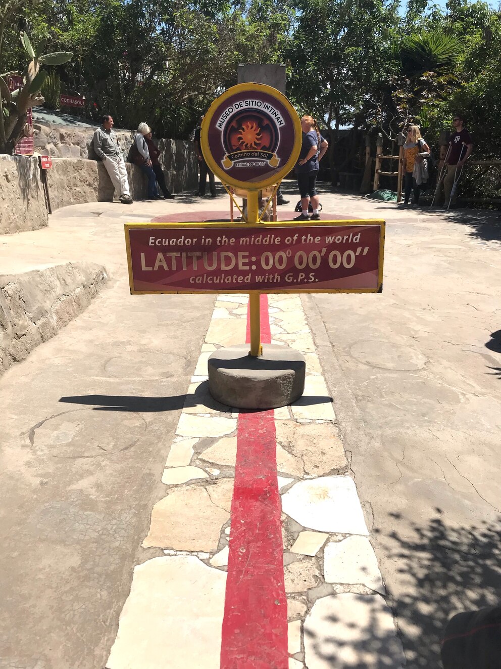 In Quito kann man die Mitte der Welt besuchen