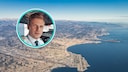 Pilot Patrick fliegt besonders gerne den Flughafen von Nizza an