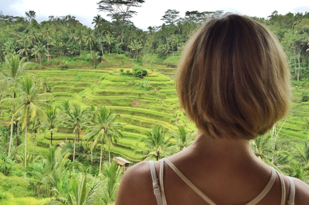 Anne Pauly auf Lombok