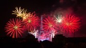 Nationalfeiertag in Frankreich, Feuerwerk am Eiffelturm