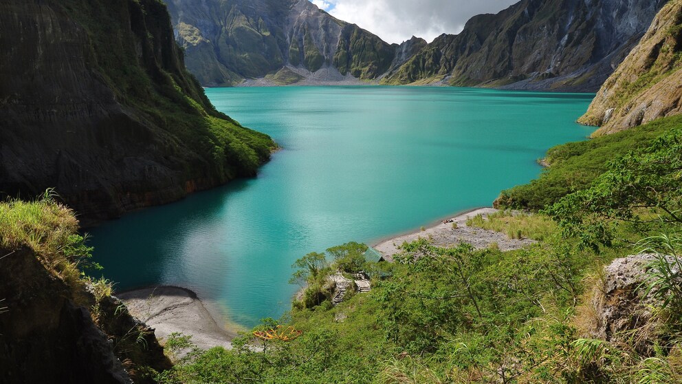 Krater des Pinatubo auf Luzon