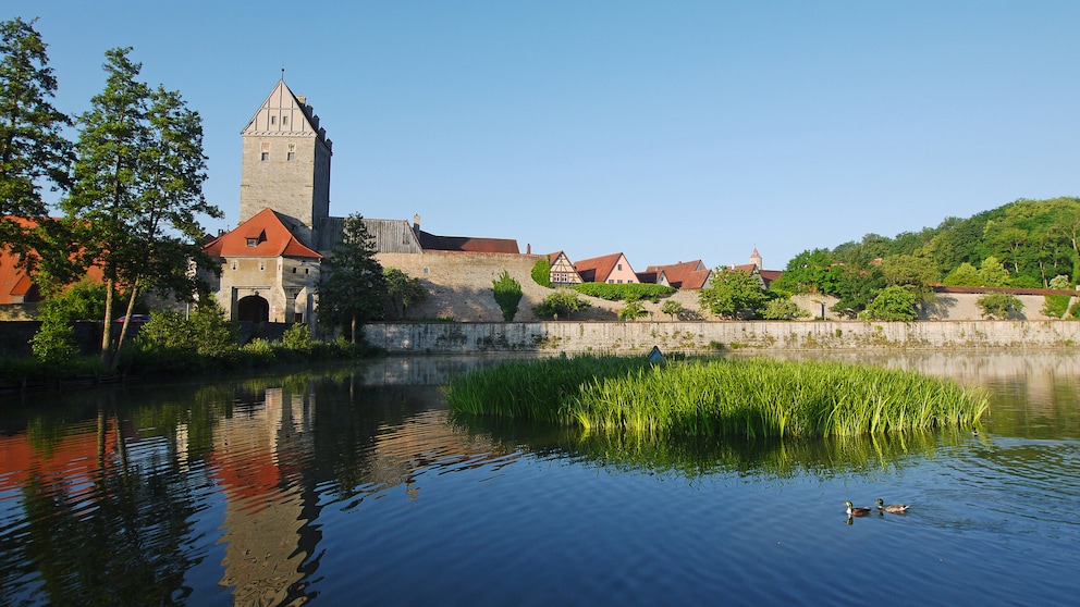 Das Rothenburger Tor in Dinkelsbühl