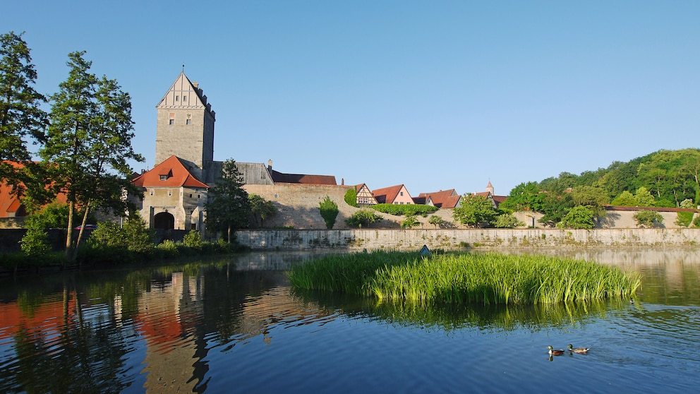 Das Rothenburger Tor in Dinkelsbühl