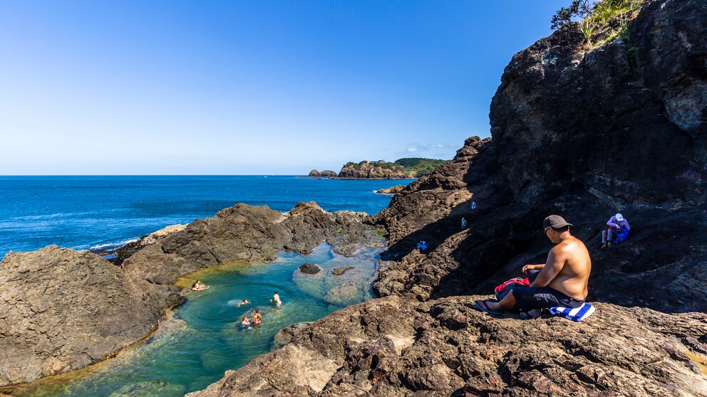 Mermaid Pools, Neuseeland