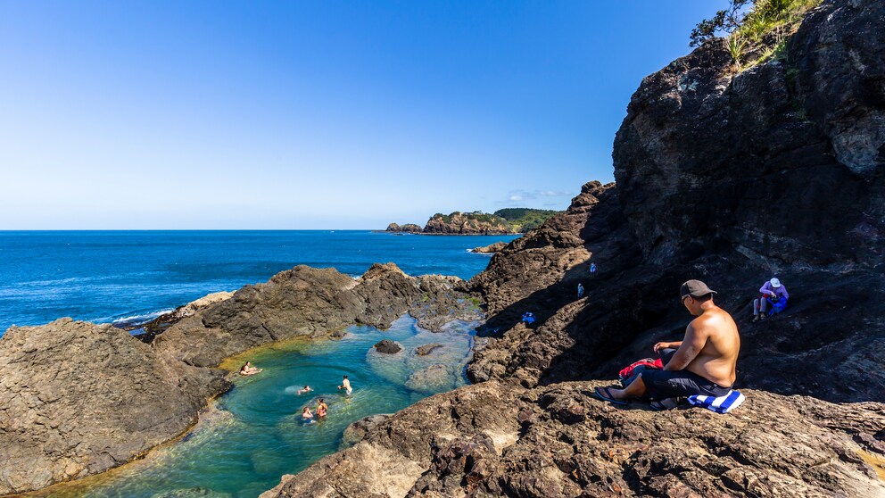 Mermaid Pools, Neuseeland