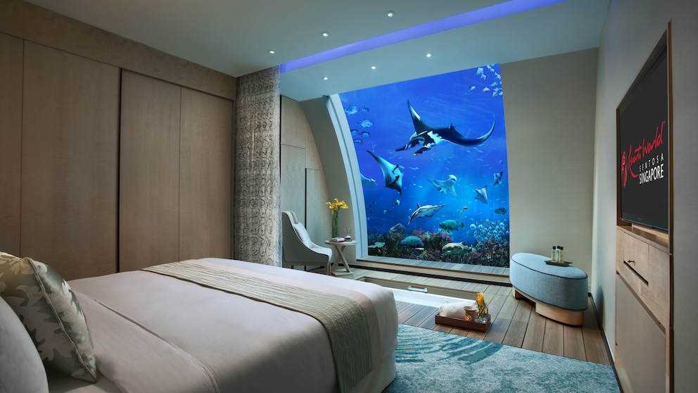 Equarius Hotel™ Singapore, Unterwasser-Hotel