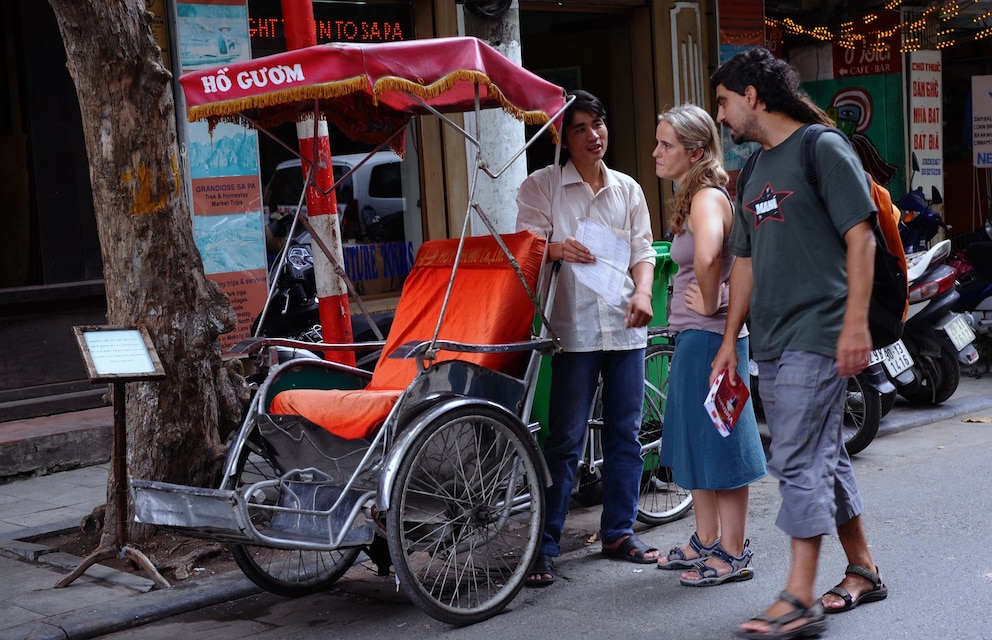 Rikscha-Fahrer, Vietnam