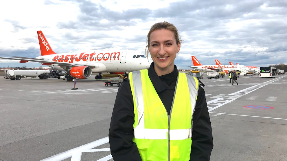 Julia Peukert ist aktuell Pilotin bei Easyjet