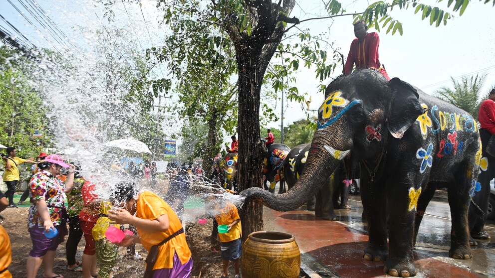 Thailand Songkran Neujahr