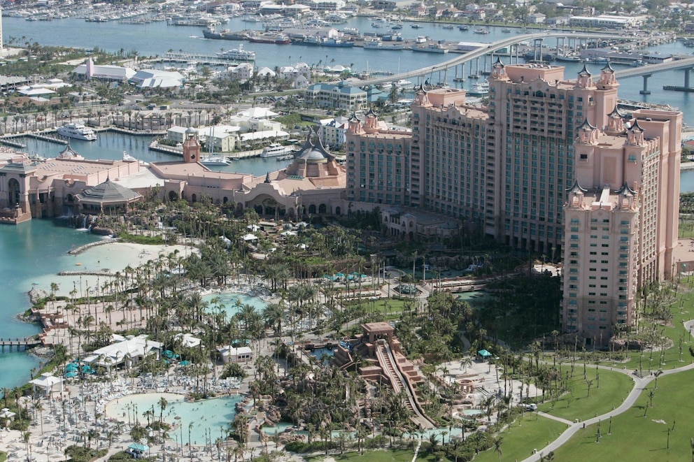 Atlantis Paradise Island befindet sich mitten in der Karibik auf den Bahamas