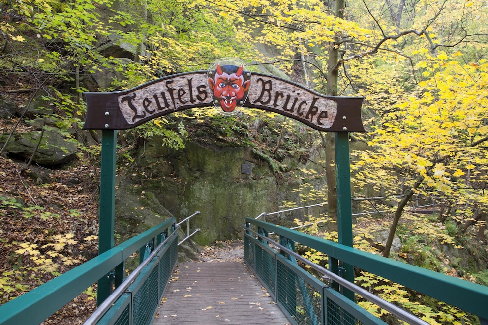 Die Teufelsbrücke am Goetheweg