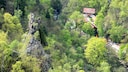 Blick vom Hexentanzplatz Thale in das Bodetal