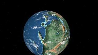 Ancient Earth Globe