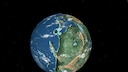 Ancient Earth Globe