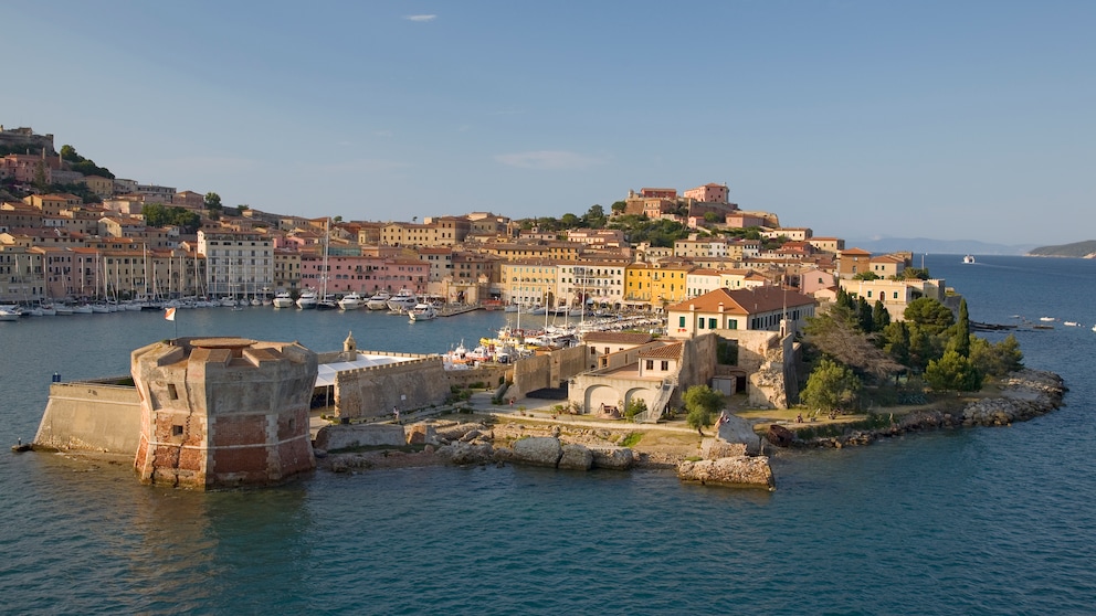 Das pittoreske Portoferraio ist eine von sieben Gemeinden der Insel Elba