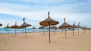 Leerer Ballermannstrand
