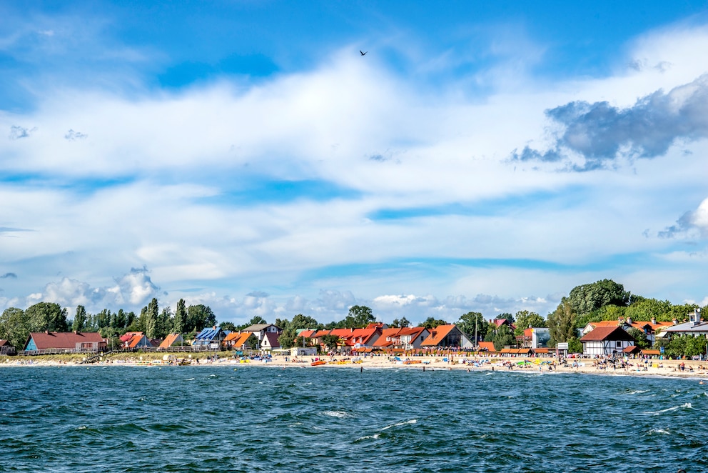 Blick auf die Halbinsel Hel