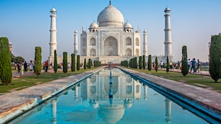 Der Taj Mahal, Agra, India.