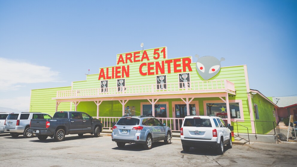 Treff- und Ausgangspunkt soll das Alien Center in der Area 51 sein