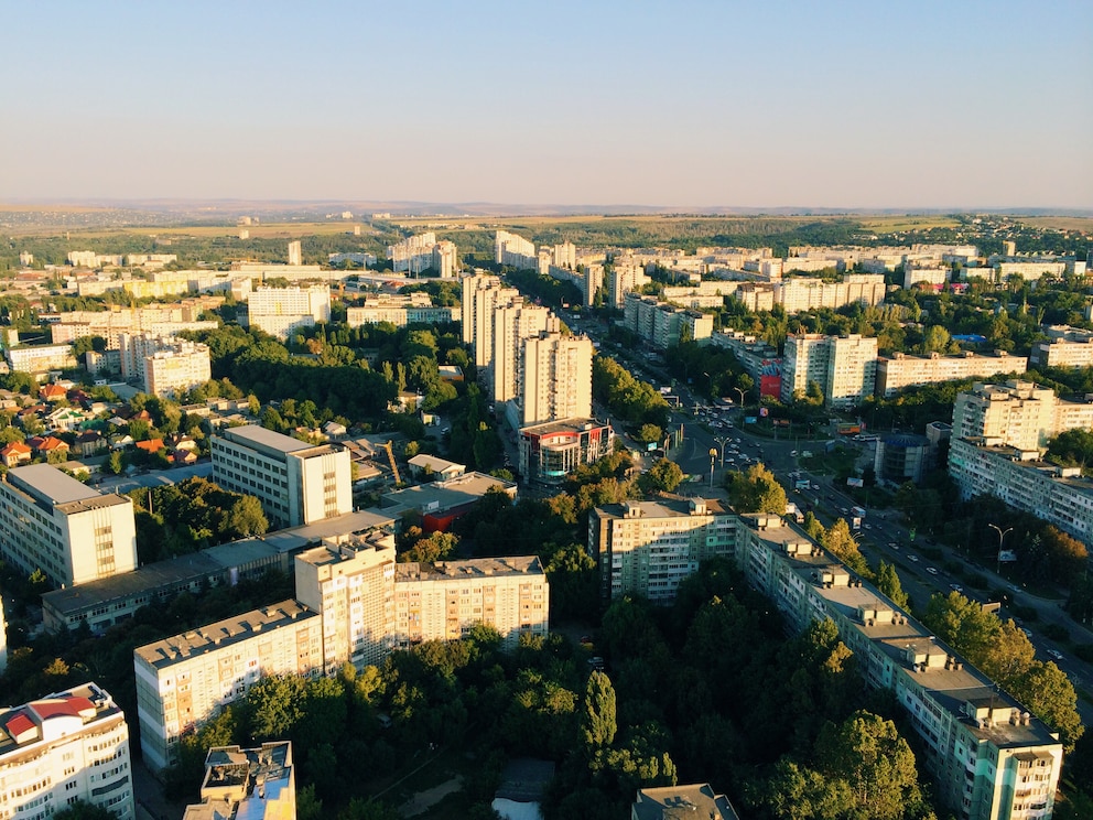 Der erste Blick auf Chisinau ist architektonisch nicht sonderlich spektakulär