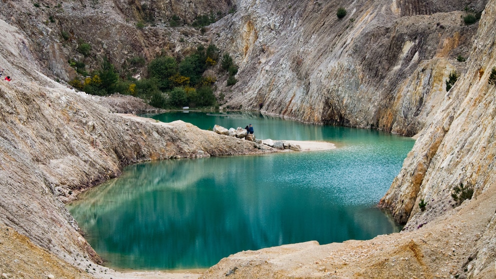 Der Baggersee am Monte Neme