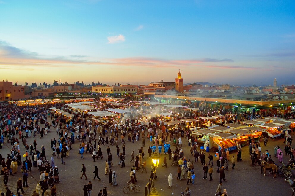 Einst kam man mit dem Interrail-Ticket bis nach Marokko und konnte zum Beispiel Marrakesch besuchen