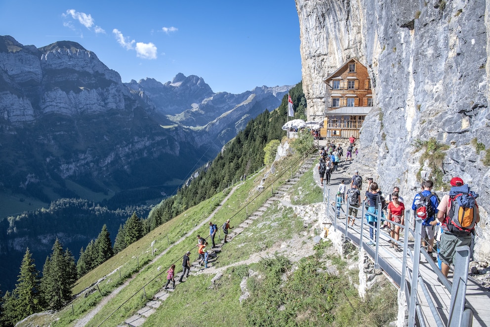 Berggasthaus Aescher, Waldkrichli, Schweiz