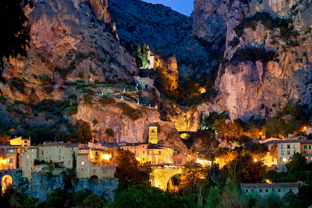 Moustiers-Sainte-Marie, Frankreich